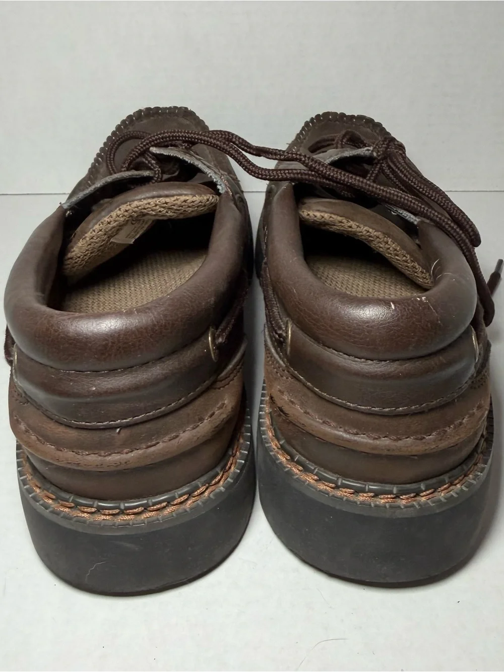 Vintage 90s y2k 2000s Faded Glory Men’s Loafers Boating Shoes 9.5